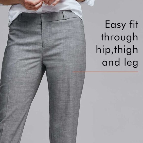 NWOT Banana Republic Avery stretch dress pants gray - Picture 8 of 10